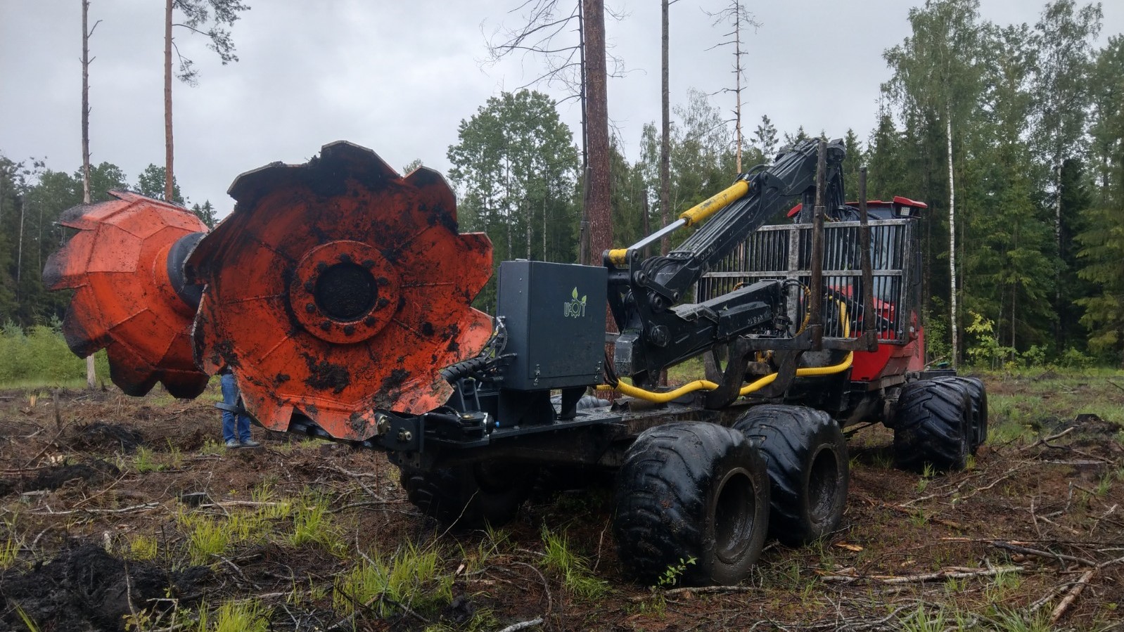 UOT-3000 Forest trencher
